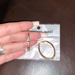 Stainless steel earrings